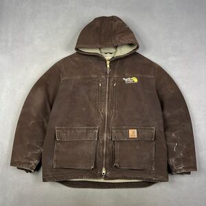 Carhartt Jacket Brown Work Wear